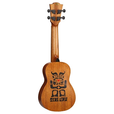 Lag TKU110S Tiki Uku Soprano Ukulele (Gigbag Dahil)